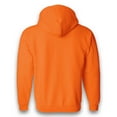thumbnail image 6 of Gildan Hi Vis Safety Orange Full-Zip Hoodie Adult, Men Reflective Safety Work High Visibility Full-Zip Hooded Sweatshirt, Pack 3 Size 2XL, 8 oz, 6 of 6