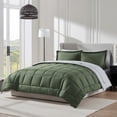 thumbnail image 2 of Nestl Twin XL Size Comforter Set 9 Piece Reversible Comforter Set Twin XL Bed in a Bag Twin XL All Season, Twin XL Bed In A Bag With 2 Memory Foam Pillows&nbsp;, 2 of 7