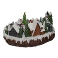 thumbnail image 5 of Northlight 11" Lighted and Animated Christmas Village with a Moving Christmas Tree, 5 of 5