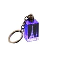 thumbnail image 1 of Key Chain Bag Pendent Luminous Functional Sweet Decor Sweet Gift Glass Keyring Souvenir Fine Workmanship Multipurpose Hanger Elegant Ornament, 1 of 6