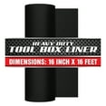 thumbnail image 6 of Precision Defined Durable Quality Foam Professional Grade Tool Box Liner, 16" x 16 ft, Black, 6 of 9