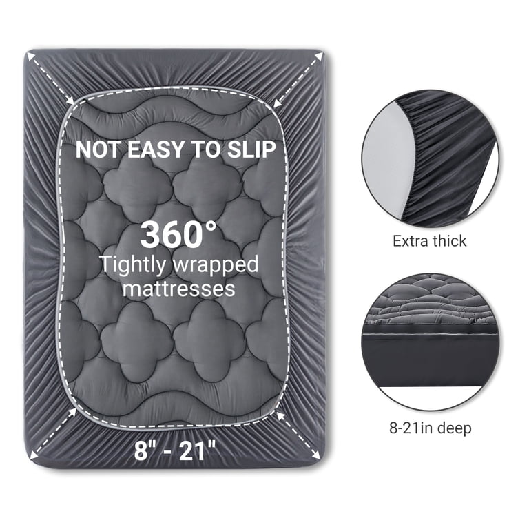 BDEUS Extra Thick Twin Mattress Topper, Cooling Pad photo 2
