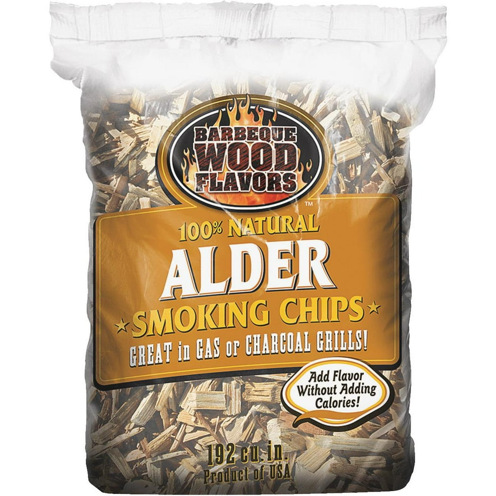 Barbeque Wood Flavors 192 Cu. In. Alder Smoking Chips 90305