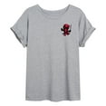 thumbnail image 2 of Marvel - Deadpool Merc With A Mouth - Women's Oversized Graphic T-Shirt, 2 of 4