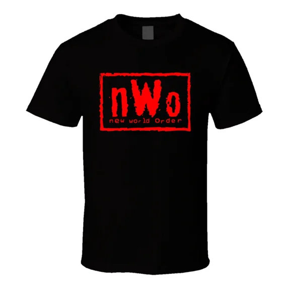 Wrestling NWO New World Order Stable Fan Graphic Design Cotton Unisex T-Shirt, up to size 5XL