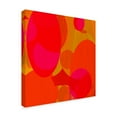 thumbnail image 2 of Trademark Fine Art 'Warm Ellipses I' Canvas Art by Ricki Mountain, 2 of 4