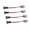 thumbnail image 3 of Adaptador del inyector de combustible, 4pcs fácil de instalar el arnés de conversión de inyectores de combustible de combustible perfecto para que laujer densa mar ev1 un un, 3 of 7