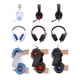 thumbnail image 5 of Bearachild Auriculares para juegos de graves ajustables, consola de juegos de ordenador profesional, sonido envolvente estéreo, auriculares para juegos con Cables de audio/vídeo blanco azul Luz, 5 of 6