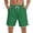 Green, variant on Hurxie Mens Swim Trunks 5 inch Board Shorts Quick Dry Bathing Suits Beach Swim Shorts with Pockets Purple,2XL