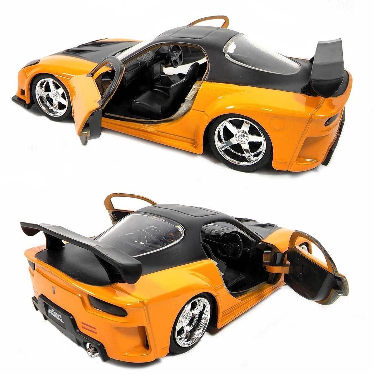 Jada Toys Fast & Furious 1:32 Han's Mazda RX-7 Die-cast Car, Toys