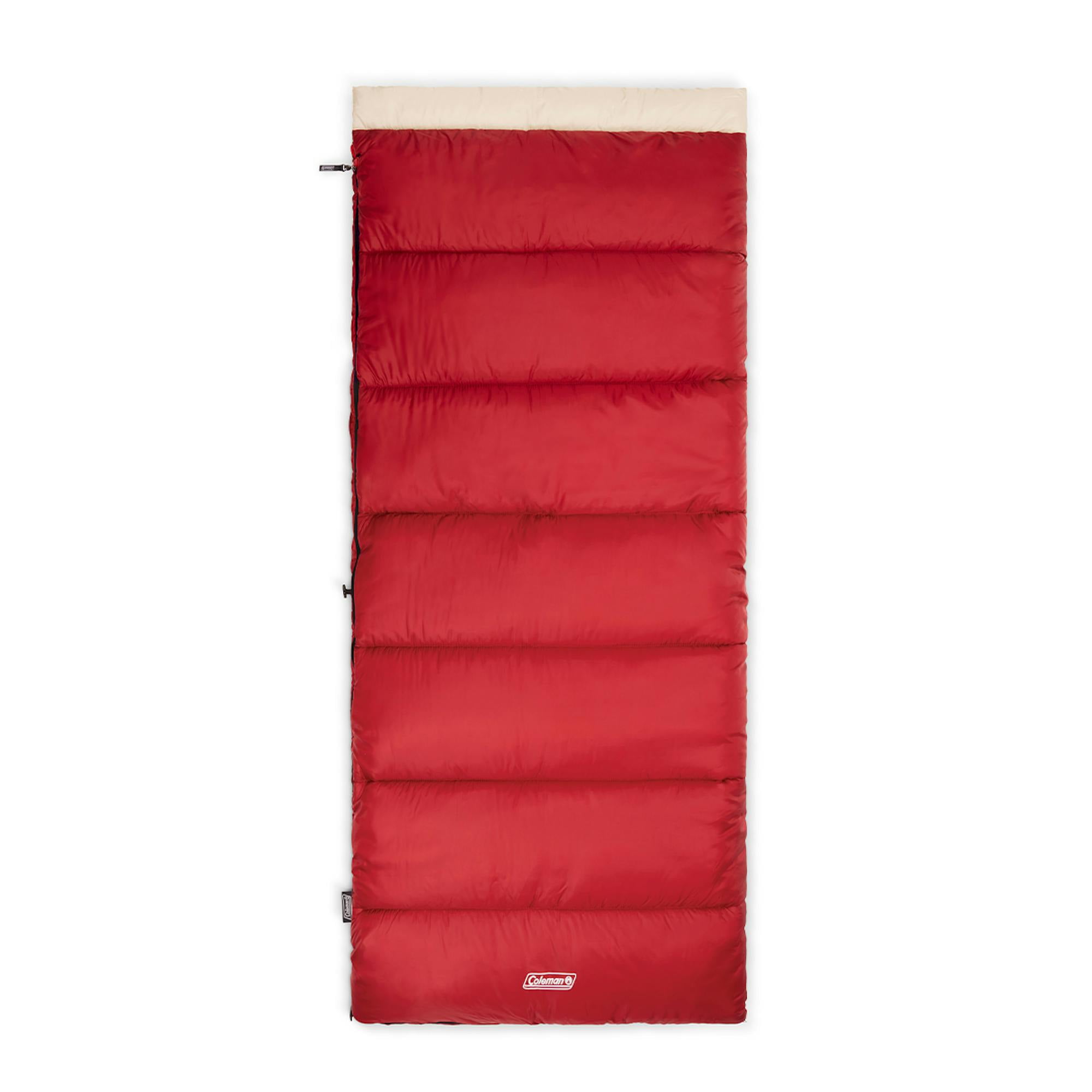 Sac De Couchage Coleman Brazos Pour Temps Froid (20-40°F) - Bleu - Taille Régulière
