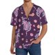 thumbnail image 1 of Balery Snake And Flower Camisa Casual de Manga Corta con Botones para Hombre, Texturizada, Estilo Cubano, para Playa, Verano-Medium, 1 of 5