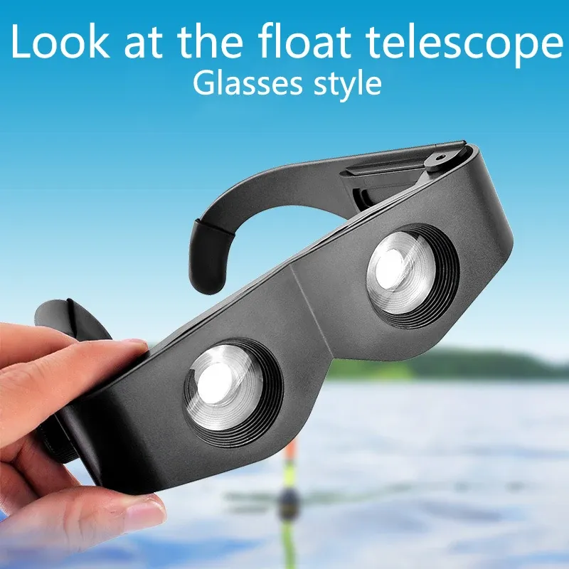 Glasses Fishing Focus Adjustable Professional Binoculars Telescope Magnifier Glasses Hands-Free Wearable For Theater TV Sight