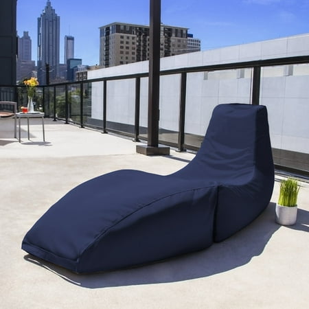 Ja Prado Outdoor Bean Bag Chaise Lounge Chair Ja Prado Outdoor Bean Bag Chaise Lounge Chair