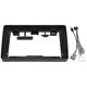 thumbnail image 2 of 9 Inch Car Radio Frame For Navara D40 2006-2012 Dash Kit Install Facia Console Bezel Adapter, 2 of 5
