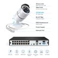 thumbnail image 4 of ZOSI 16CH 5MP PoE Security Cameras System, 8MP 16 Channel H.265 NVR with 4TB Hard Drive and 8pcs 5MP Indoor Outdoor PoE IP Cameras,120ft Night Vision, Free Remote Access, 4 of 10