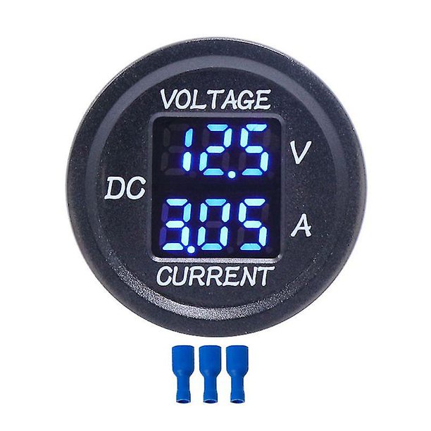 1 Uds medidor de voltaje amperímetro batería voltímetro de corriente Lcd pantalla Digital derivación