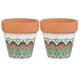 thumbnail image 1 of unique 2pcs Gardening potted plants, Flower Pot For Home, 1 of 3