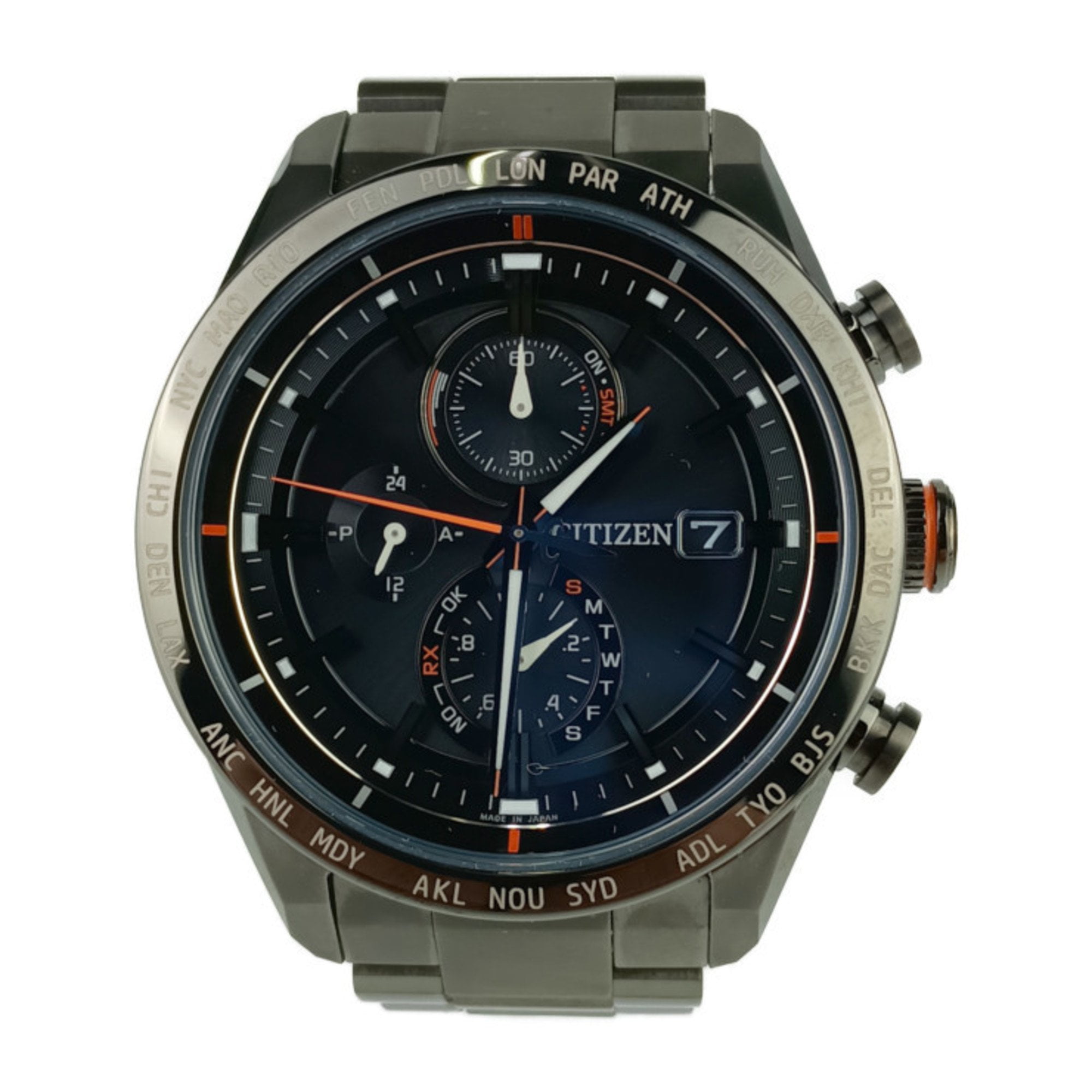 CITIZEN アテッサ　H800-T025871 AT8185-62E Pre-Owned CITIZEN Watch ATTESA ACT Line AT8185-62E H800-T025871