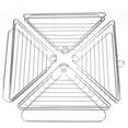 thumbnail image 6 of Vobor Bathroom Shower Corner Metal Tension Pole Adjustable 4 Baskets Storage Rack Shelf, 6 of 7