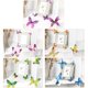 thumbnail image 5 of Uxcell 60 Pcs 3D Mariposa Pegatina de Pared Removible Delicada Stickers Arte Calcomanías para Fiesta de Dormitorio, 5 of 7