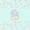 Colorful B, variant on jejeloiu Pastel Gradient Initial Q Bed Sheets For Girls,Kawaii Flower Monogram Print King Sheets,4pcs