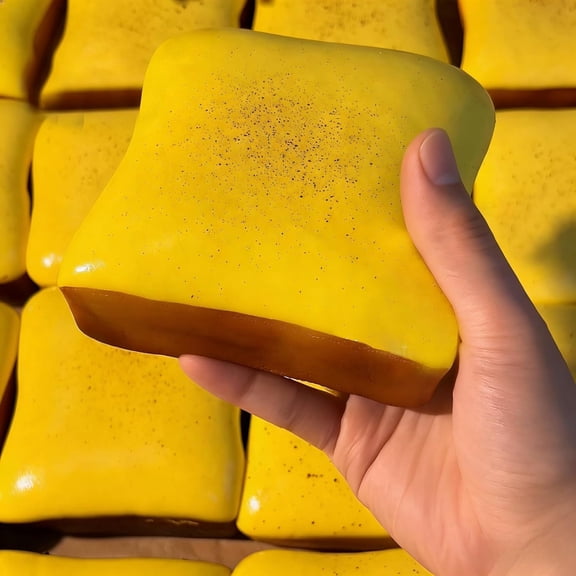 Sticky  Bread Squishy Toys Squishy,Realistic Toast-Shaped Squeeze , Big Food Squishies for Adults Stress Relief