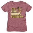 thumbnail image 1 of The Hunger Games Let The Games Begin Mauve Heather Women's T-Shirt, 1 of 2