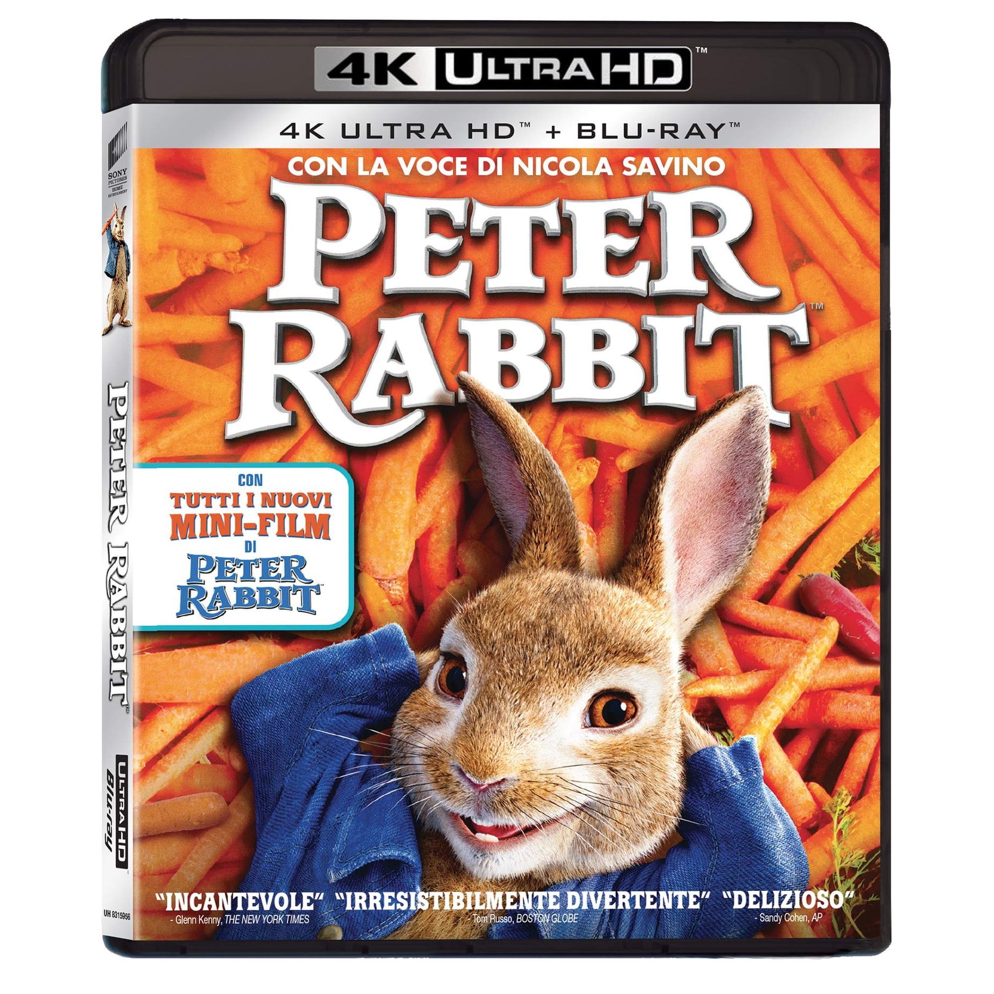 Peter Rabbit (4K Ultra-HD+Blu-Ray) (4K Ultra HD) Rose Byrne Domhnall Gleeson Sam Neill