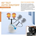 thumbnail image 3 of Calentador de propano con tanque Temctrl de 30,000 BTU para exteriores, 3 of 7