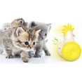 thumbnail image 2 of Suministros para mascotas azules, vaso láser eléctrico, carrusel de bolas con fugas para burlarse de juguetes para gatos (pollo para gatos claro) JM, 2 of 5
