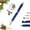 Blue, variant on One Pen Nine Functions, 2026 Upgraded 9 in 1 Multitool Pen with LED Light, Cool Gadgets, Stocking Stuffers for Men Grandpa Dad Husband Adults Stocking Stuffers (Yellow)