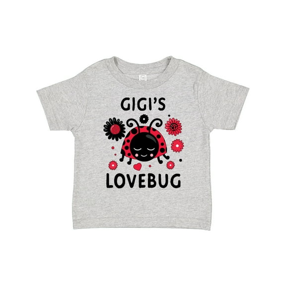 Inktastic Valentine's Day Gigi's Lovebug Boys or Girls Toddler T-Shirt