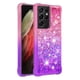 thumbnail image 2 of Funda para Samsung Galaxy S21 Ultra 5G Transparente con Brillos Carcasa Protectora Antigolpes con Glitter Brillante, 2 of 5