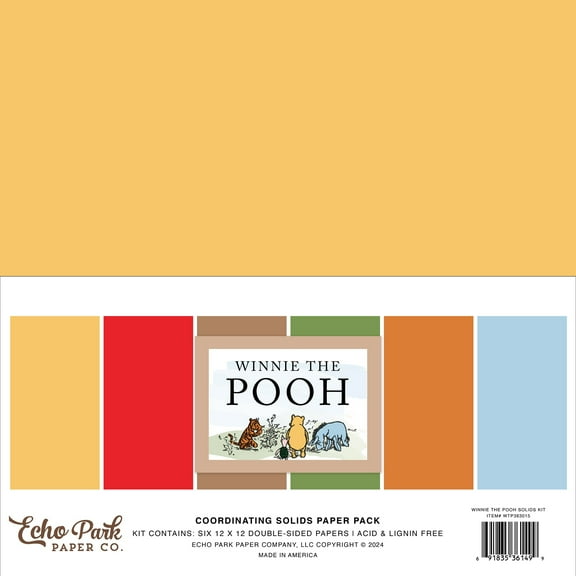 Winnie The Pooh Solids Kit