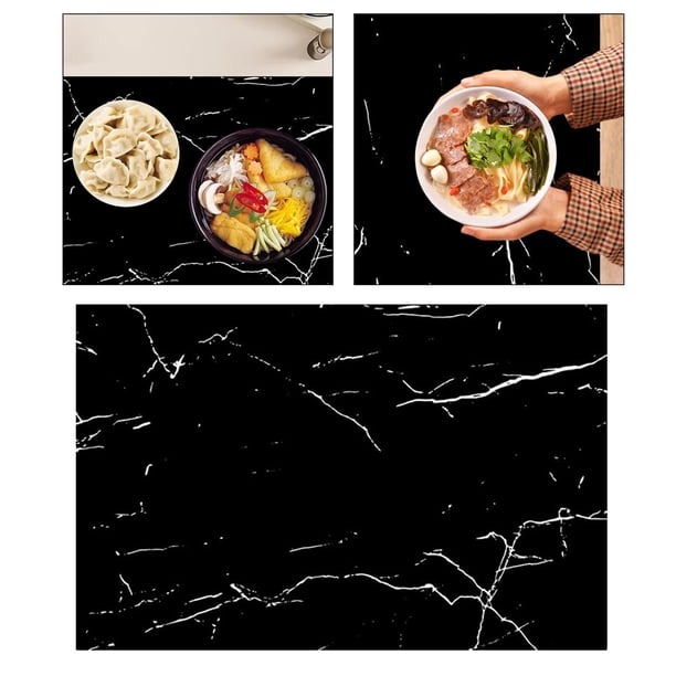 Alfombrilla para cocina de inducción, alfombrilla para cocina eléctrica, impermeable, antideslizante, reutilizable, funda protectora para encimera de Estilo A