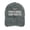 Gray, variant on Professional Crop Duster Charcoal Classic Unisex Cotton Adjustable Baseball Cap – Plain Dad Hat