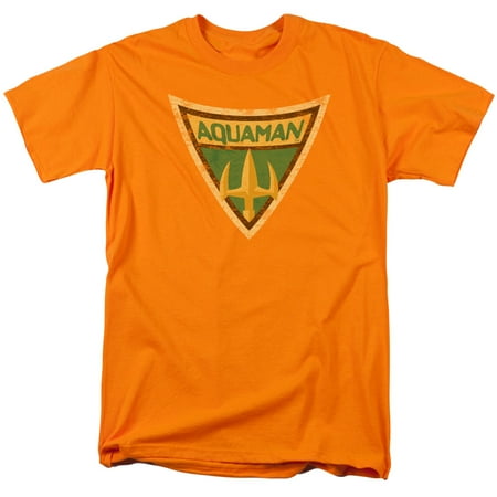 Batman Bb/Aquaman Shield S/S Adult 18/1 Orange Bm1906