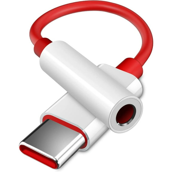 Headphone Audio Jack USB-C Earphone Adapter for Google Pixel 8/Pro - Port Converter 3.5mm Female to USB-C Male Adaptor Mic Support