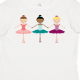 thumbnail image 4 of Inktastic Little Ballerina Trio Girls Toddler T-Shirt, 4 of 5