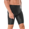 thumbnail image 2 of Sxiwei Mens Glossy Shorts Bicycles Cycling Shorts Shiny Fitness Running Gym Workout Leggings Black XL, 2 of 6