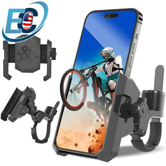 360° Adjustable Motorcycle Bike Bicycle Gps Cell Phone Holder Handlebar Mount