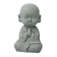 thumbnail image 1 of Creativa estatua de Buda monje para bebé, de monje, esculturas de Sentado Sunnimix Estatua de Monk Buddha, 1 of 8