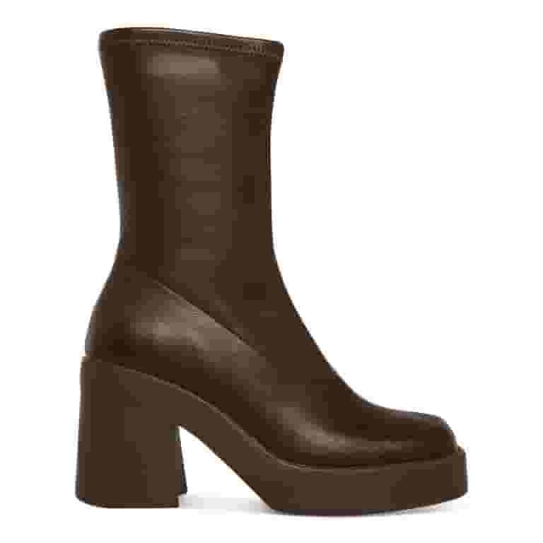 ★Steve Madden★新作★大人気★SALOON BROWN★ブーツ STEVE MADDEN Womens Brown 1-1/2