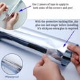 thumbnail image 3 of SELIVO Blackout Window Film,Sun Blocking Window Privacy Cover for Glass,Removable Opaque Room Darkening Dark Black Out Window Cover Tint Shades for Home Day Sleep Light Blocker, 3 of 5
