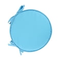 thumbnail image 1 of Cojín redondo para silla, cojín para asiento, cómodo tapete tipo puf para suelo, Muebles de Jardín simples, cojín para silla para decoración del hogar Azul 30 cm, 1 of 8