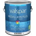 thumbnail image 5 of Valspar 21002 Ultra White Base Medallion Plus Interior Paint & Primer, Flat, 1 Gallon, 5 of 5