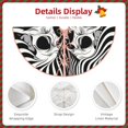 thumbnail image 4 of Kdxio Psychedelic Skull Illusion Art Print Christmas Tree Skirt Christmas Xmas Tree Skirts Mat for New Year Holiday Christmas Party Decorations-48", 4 of 7