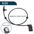 thumbnail image 6 of Unique Bargains ABS Wheel Speed Sensor for Mercedes-Benz for Maybach S560 No.A2229050006 Rear Left Right, 6 of 6