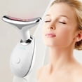 thumbnail image 4 of Masajeador Facial Eléctrico Eliminador Arrugas en El Cuello 3/7 Modos Portátil para Mujeres, 4 of 9